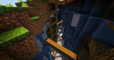 Simple Ravine Mine — Minecraft Build by LeonisBuilds