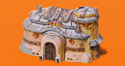 Scifi Desert Dome House — Minecraft Build by StarWarsCreations