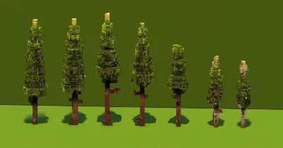 Trees Asset — Minecraft Build by VerdantBuilds