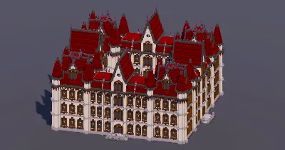 Dark Gothic Castle — Minecraft Build by MellowHat