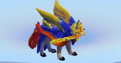 Zacian Crowned — Minecraft Build by LeonisBuilds