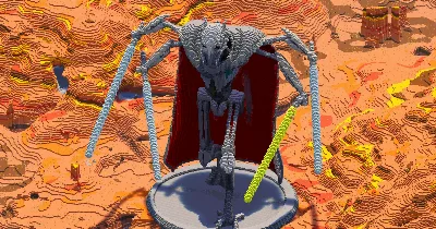 General Grevious — Minecraft Build by StarWarsCreations