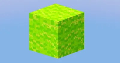 Lime Wool 16x16x16 Blocks — Minecraft Build by LeonisBuilds