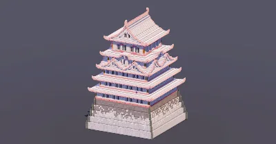 White Japanese Castle — Minecraft Build by MellowHat