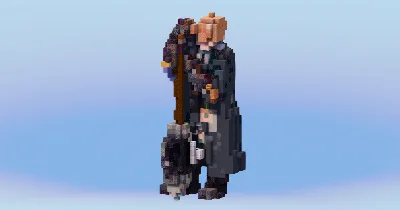 Draco Malfoy from Harry Potter — Minecraft Build by LeonisBuilds