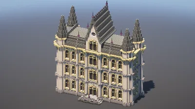 Small Gothic Castle — Minecraft Build by MellowHat
