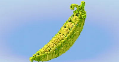 Peapod Vegetable — Minecraft Build by LeonisBuilds