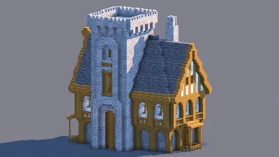 Medieval House – Fully Decorated Interior | Download — Minecraft Build by RaekonBuilds