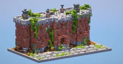 Post-Apocalyptic Structure — Minecraft Build by LeonisBuilds