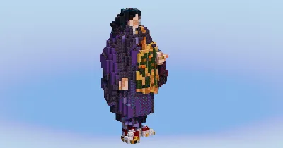 Suguru Geto from Jujutsu Kaizen — Minecraft Build by LeonisBuilds