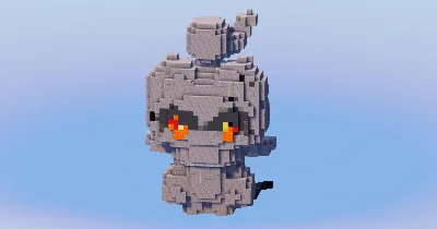 Marshadow from Pokemon — Minecraft Build by LeonisBuilds
