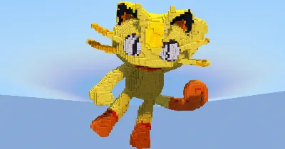 Meowth — Minecraft Build by LeonisBuilds