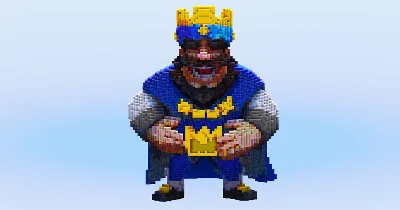 Blue King — Minecraft Build by LeonisBuilds