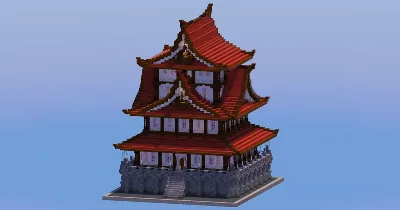Japanese Castle Mangrove Version — Minecraft Build by LeonisBuilds