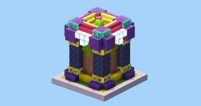 Clash of Clans Archer Tower Level 21 — Minecraft Build by LeonisBuilds