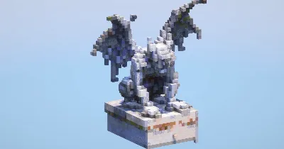 Gargoyle small‎ — Minecraft Build by LeonisBuilds