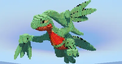 Grovyle — Minecraft Build by LeonisBuilds