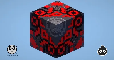 Black Glazed Terracotta (Collab) — Minecraft Build by LeonisBuilds