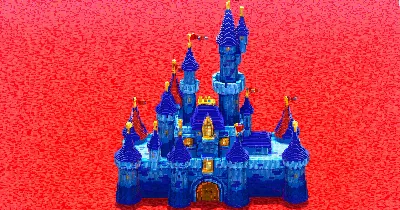 Disney Castle — Minecraft Build by ImpossibleBuilds