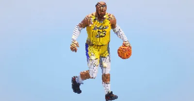 LeBron James‎ — Minecraft Build by LeonisBuilds