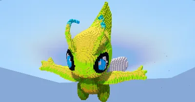 Celebi — Minecraft Build by LeonisBuilds