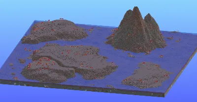 Survival Mushroom Islands Custom Map 1000x1000 Blocks — Minecraft Build by LeonisBuilds