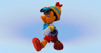 Pinocchio — Minecraft Build by LeonisBuilds
