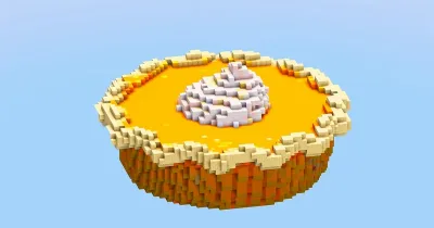 Pumpkin Pie — Minecraft Build by LeonisBuilds