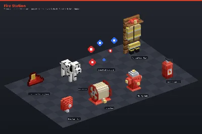 Fire Station Asset Download [Java + Bedrock + Blockbench] — Minecraft Resource Pack by ScorpionTeam