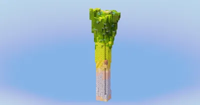 Leek Vegetable — Minecraft Build by LeonisBuilds