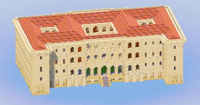 Palace, with Interiors — Minecraft Build by LeonisBuilds