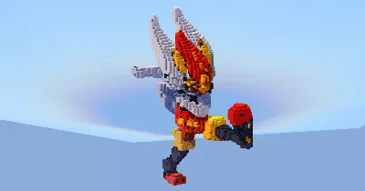Cinderace — Minecraft Build by LeonisBuilds