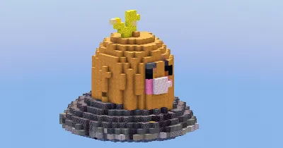 Alolan Diglett from Pokemon — Minecraft Build by LeonisBuilds