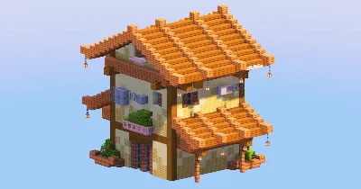 Spruce Japanese House 1 — Minecraft Build by LeonisBuilds