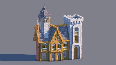 Medieval House – Fully Decorated Interior | Download — Minecraft Build by RaekonBuilds