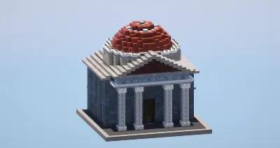 Roman Temple of Bellona — Minecraft Build by LeonisBuilds
