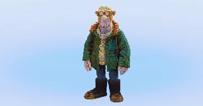 Farmer from Shaun The Sheep — Minecraft Build by LeonisBuilds
