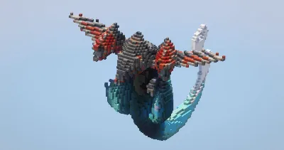 Dragapult — Minecraft Build by LeonisBuilds