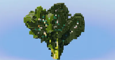 Kale Vegetable — Minecraft Build by LeonisBuilds