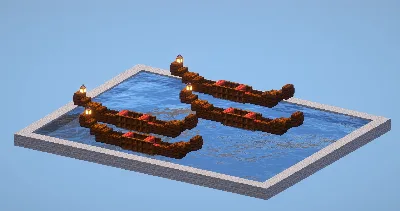 Small Long Boat — Minecraft Build by LeonisBuilds