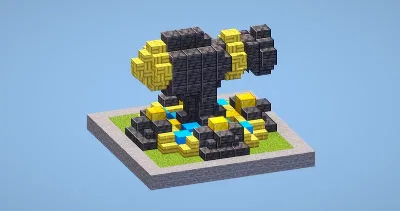 Clash of Clans Cannon Level 17 — Minecraft Build by LeonisBuilds