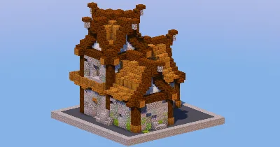 Medieval House 14 — Minecraft Build by LeonisBuilds