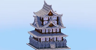 Japanese Castle — Minecraft Build by LeonisBuilds