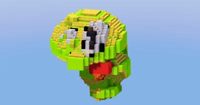 Zygarde Core from Pokemon — Minecraft Build by LeonisBuilds