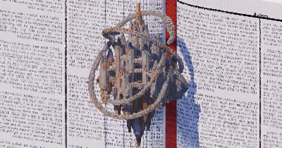 Sky Cathedral Rings — Minecraft Build by TheBibleOfBuilding