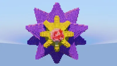 Starmie — Minecraft Build by LeonisBuilds