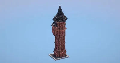 Bricks Tower — Minecraft Build by LeonisBuilds