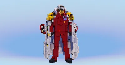 Akainu from One Piece — Minecraft Build by LeonisBuilds