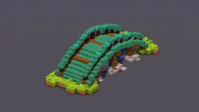 Dark Japanese Bridge — Minecraft Build by MellowHat