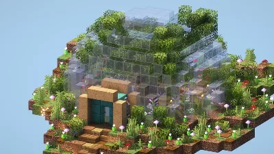 Custom Bees Habitat — Minecraft Build by LeonisBuilds